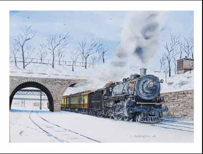 NP 2227 at St. Paul MN Winter Cards