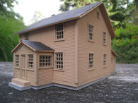 Two Story Section House with Porch