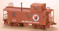 HO-scale NP 1200 Series Wood Caboose