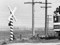 NP Rail Road Crossing Decals