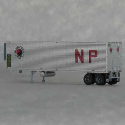 N-scale 40' Northern Pacific Refrigerated Trailer