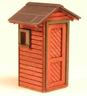HO-Scale NP Trackside Phone Booth