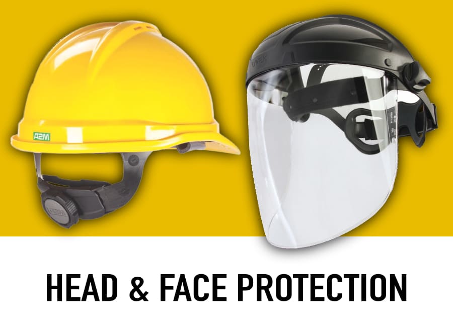 shop head and face protection