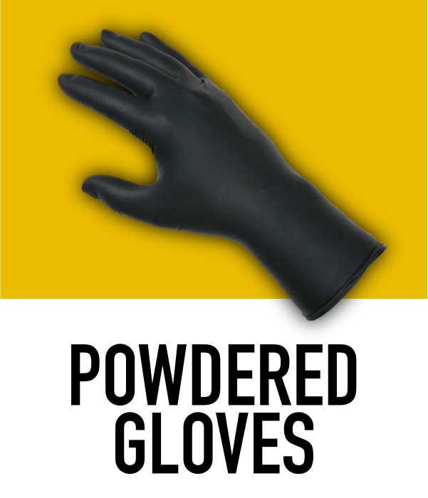 Powdered Disposable Gloves