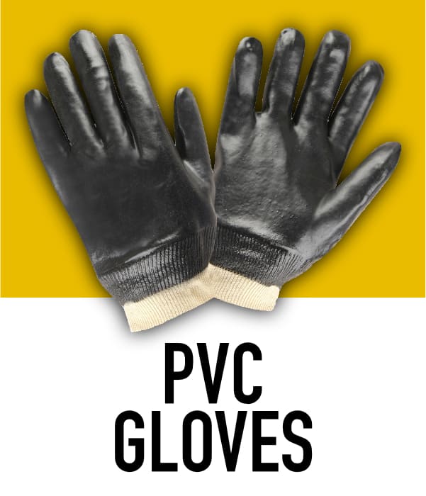 PVC Rubber Gloves