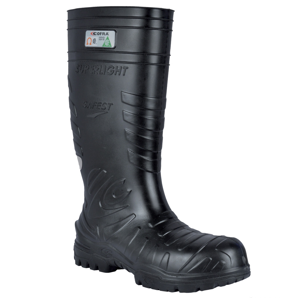 Cofra Safest Black Insulated Composite Toe Rubber Boot | PPEPros