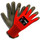 Cordova iON FLEX Hi-Vis Red Gloves, 13-Gauge, Latex Palm (Dozen)