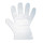 High Density Polyethylene Gloves, 1-MIL, Embossed Grip
