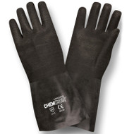 CHEM-COR Supported Neoprene Gloves, Jersey Lined, Smooth Finish, 12-INCH (6 Dozen)