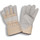 Cowhide Leather Gloves, Rubberized Safety Cuff, Foam/Fleece Lined