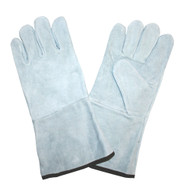 Cordova Economy Leather Welding Gloves, Two-Piece Back (Dozen)