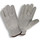 Cordova Economy Cowhide Leather Drivers Gloves, Unlined, Elastic Back, Keystone Thumb, Gray (Dozen)