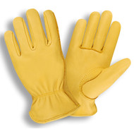 Cordova Select Deerskin Leather Drivers Gloves, Unlined, Elastic Back, Keystone Thumb (Dozen)