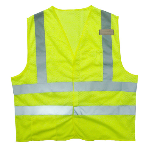 Class II FR Mesh Safety Vest, Lime