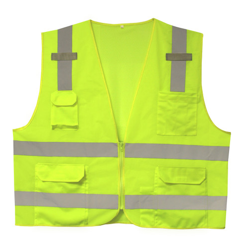 Class II Surveyors Vest, Lime