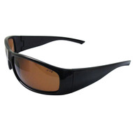 BOAS XTreme Safety Glasses, Brown Polarized Lens