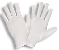 Heavyweight Cotton Inspection Gloves, Hemmed Cuff, Ladies (4 Dozen)