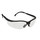 BOXER Safety Glasses, Anti-Fog Lens, Black Frame, Clear