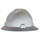 MSA V-Gard Full Brim Hard Hat, Fast-Trac Ratchet Suspension
