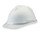 MSA V-Gard Advance Vented Hard Hat, 6-Point Fast-Trac Suspension, White