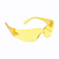 BULLDOG Safety Glasses, Amber Anti-Fog Lens, Amber Frosted Frame
