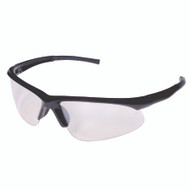 CATALYST Safety Glasses, Black Gloss Frame with Indoor/Outdoor Lens, Bayonet Temples