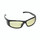 VENDETTA Safety Glasses, Black Frame with Amber Lens, Side Shields