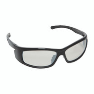 VENDETTA Safety Glasses, Black Frame with Indoor/Outdoor Lens, Side Shields
