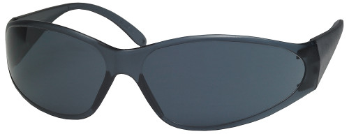 BOAS Original Safety Glasses, Gray Frame with Gray Lens