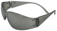 BOAS Original Safety Glasses, Gray Frame with Silver Lens