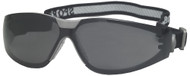 BOAS Sport Safety Glasses, Gray Anti-Fog Lens, Adjustable Band