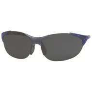 Keystone Safety Glasses, Blue Frame with Gray Lens (Dozen)