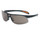UVEX Protégé Safety Glasses, Black Frame, Gray Ultra-Dura Lens