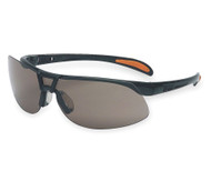 UVEX Protégé Anti-Fog Safety Glasses, Black Frame, Gray Lens