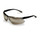 UVEX A400 Series Safety Glasses, Gray Frame, Silver Mirror Hardcoated Lens