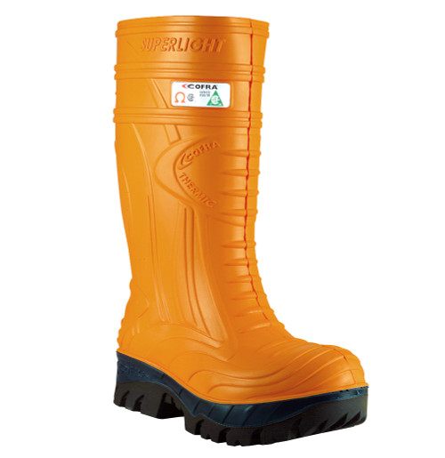 Thermic Orange Metaguard EH PR Insulated Composite Toe Rubber Boot (00040-CM4
