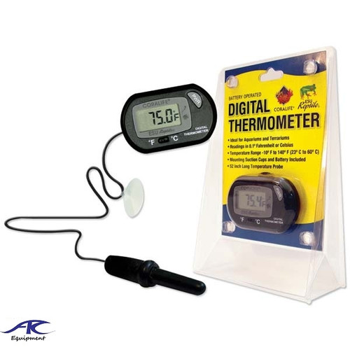 Coralife Digital Thermometer for aquarium freshwater and saltwater