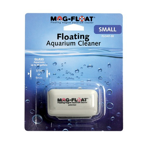 Aquarium glass cleaner mag float 30 small for nano tanks.
