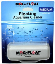 Aquarium glass cleaner and scraper mag float medium size float 125