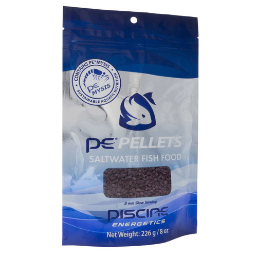 PE Pellets 2oz - Saltwater Fish Food - Piscine Engergetics