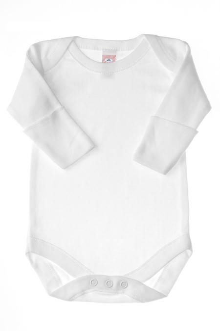 newborn bodysuit, newborn bodysuit with mitten cuffs