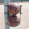 Basketball Butler Ball Holder Wall or Post Mount 2 Ball