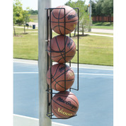 Basketball Butler Ball Holder Wall or Post Mount 4 Ball