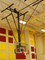 Gared Sports 2203 Ceiling Hung Basketball Standard In Use