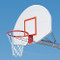 MacGregor Double Rim Extra-Tough Playground Basketball System with Aluminum Backboard 5' Ext