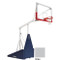 Folded Grey Indoor Portable Porter 735 Adjustable Height Basketball System