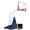 Black Indoor Portable Porter 735 Adjustable Height Basketball System