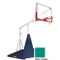 Kelly GreenIndoor Portable Porter 735 Adjustable Height Basketball System