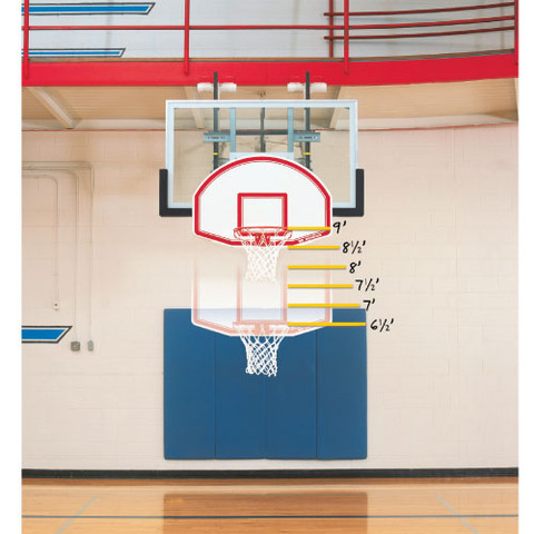 Bison 6 Easy Adjustable Heights Easy-Up Youth Mini Goal