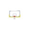 Bison Unbreakable Short Rectangle Glass Basketball Backboard with Cardinal Padding